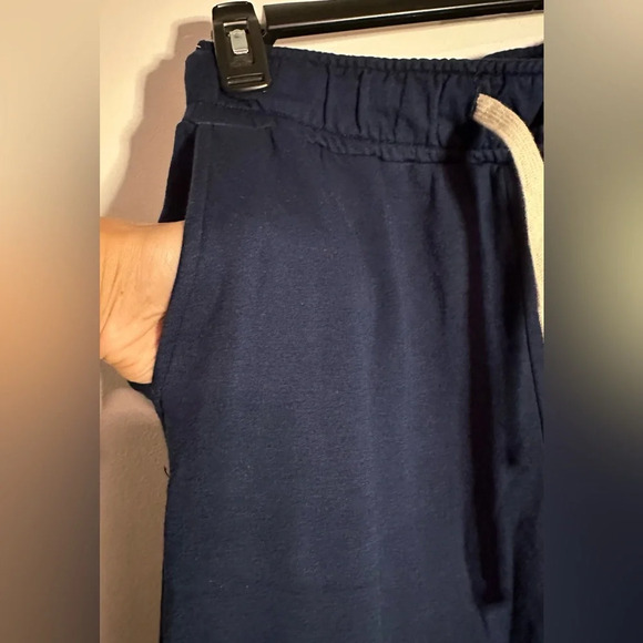 NWT Monrow Super Soft Cargo Joggers in Navy XS - Picture 7 of 11